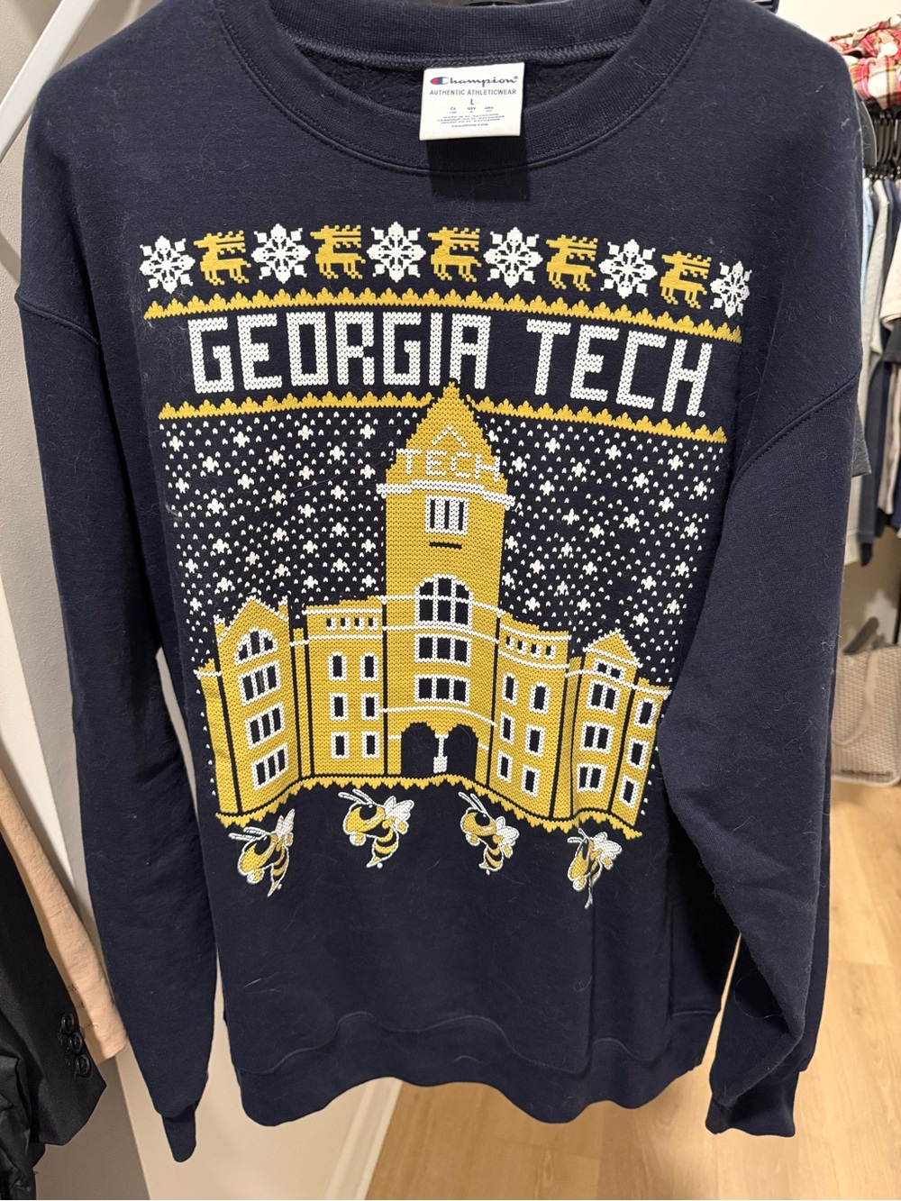 Georgia Tech Holiday Sweatshirt